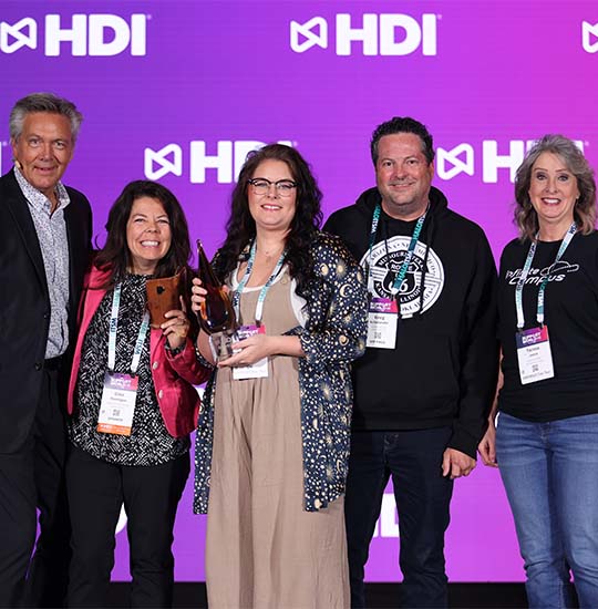 HDI Global Service and Support Awards Ceremony