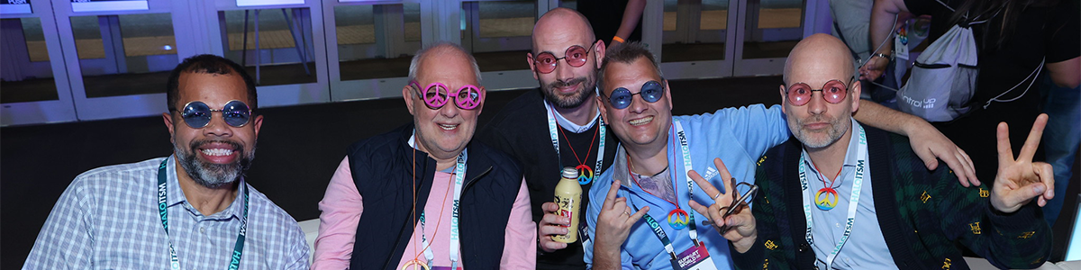 A team enjoying SupportWorld Live